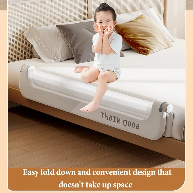 Baby Bed Rail Guardrail Safety Barrier Sleeping Prevent Falling Railings for Babies Crib Toddler Side Protective