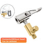Portable Inflatable Pump for Car Tire Air Chuck Compressor Tire Inflator Tire Chuck with Barb Connector for Hose Repair