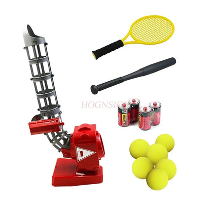 Baseball automatic server, tennis server, children's sports equipment, parent-child interactive games, outdoor ball toys