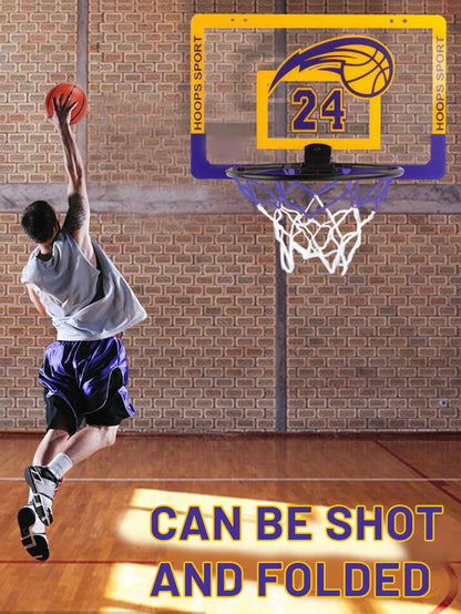 Indoor children's safety and fun games children's home sports basketball set wall bracket non perforated basketball frame
