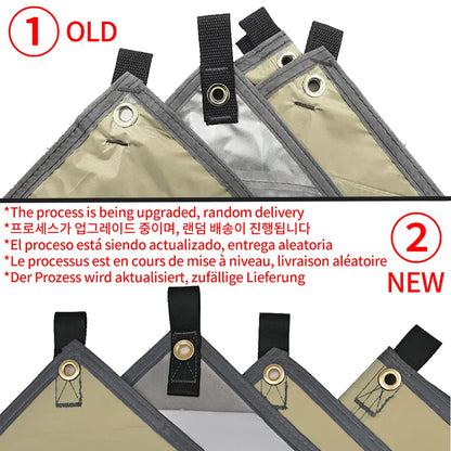 Camping Tarp Waterproof Tent Tourist Awning Shade Garden Canopy Beach Sunshade Outdoor Ultralight Sun Shelter Hiking Backpacking