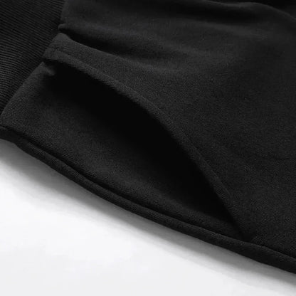 Men's 2026 New Hot Summer Grey Cotton Y2K Hiphop Streetwear Shorts European Street Style Trendy Baggy Casual Cargo Urban Wear