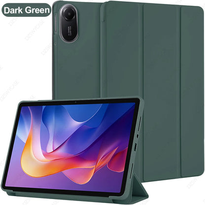 Silicone Case for Redmi Pad 2 2025 11 Inch, Lightweight Protective Case with Stand Functio and Auto Sleep/Wake Function