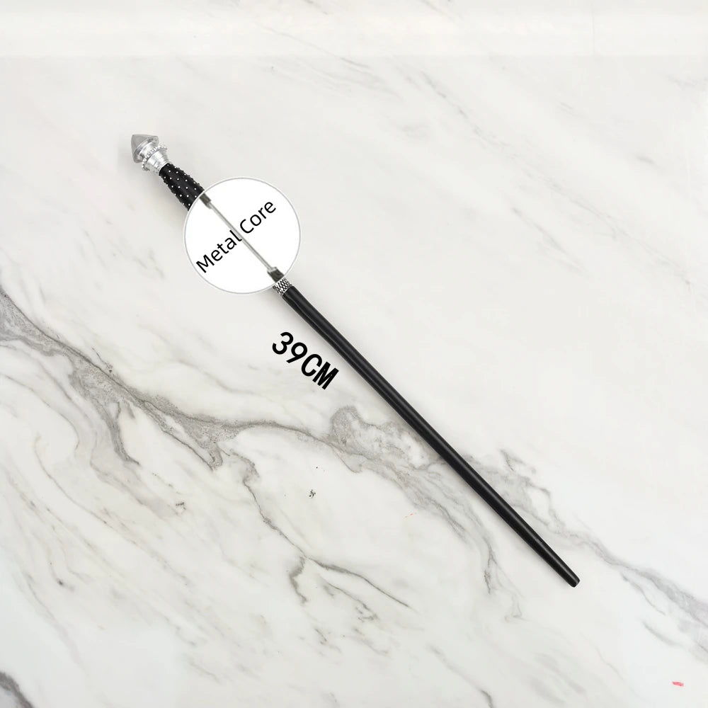 Anime Cosplay Magic Metal Core Wand With Box Children Decoration Toy Accessories For Kids Bacchetta Di Plastic Magic Stick