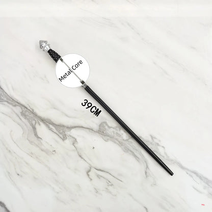 Anime Cosplay Magic Metal Core Wand With Box Children Decoration Toy Accessories For Kids Bacchetta Di Plastic Magic Stick