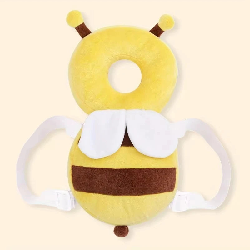 Head Back Protector Baby Protect Pillow Learn Walk Head Protector Cushion Anti Fall Backward Cap Carry Cartoon Kids Safe Bibi