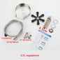 Kitchen Sink Glass Cup Wash Automatic Stainless Steel Pressure Spray  Washer Cup Tool Cleaning Faucet Bar Rinser Coffee Pitcher