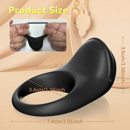 APP Control Vibrator Cock Ring for Men Delay Ejaculation Penis Ring Sex Toys Lock Penisring Cockring Adult Male Sex Supplies 18+