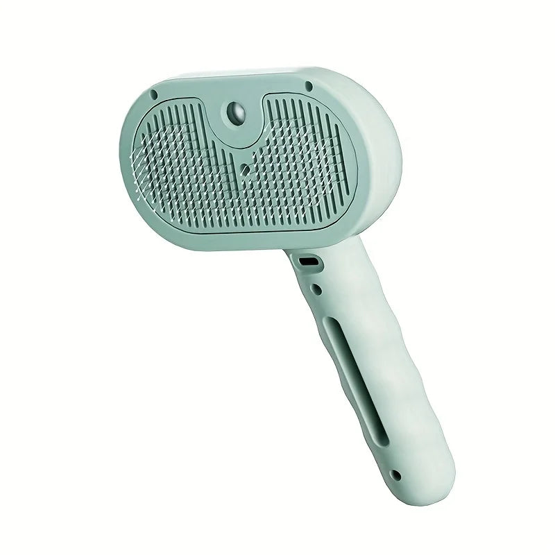 Dog Spray Hair Comb Pet Steam Massage Brush Safe Round Head Soft Teeth Spray Hair Removal Comb for Dog Cat Cleaning Brush