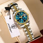 POEDAGAR Elegant Women's Watch Waterproof Luminous Date Fashion Ladies Wristwatch Stainless Steel Quartz Watches For Women Reloj