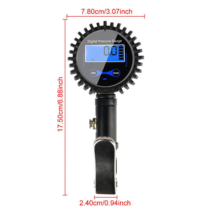 Digital Display Tire Pressure Gauge Auto Accessories High-precision Monitoring Inflation Gun Universal Car Tire Manometro