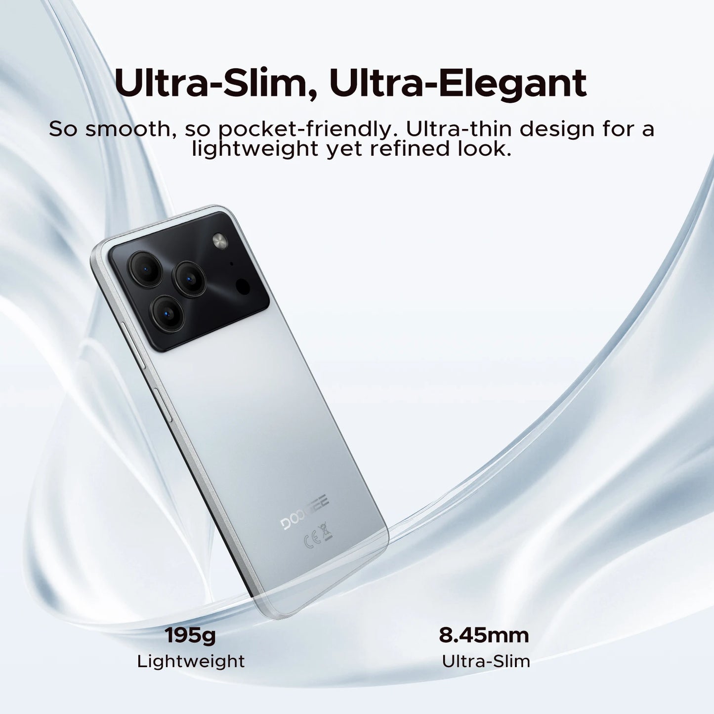 DOOGEE Note56 Pro Android 16 Gemini AI "battery 6150 mAh 32 Go RAM (4 + 28) 128 Go ROM Support Widevine L1
