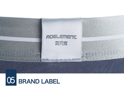 Bullet Separation Underwear Men's Ventilated and Breathable Summer Dry Underwear Ice Silk Pouch Ice Health Boxer Briefs