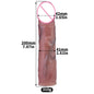 FRKO Silicone Real Big Dildo with Flat Chastity Cage Device Inverted Chastity Accessories Role-Playing Sextoys 정조대 BDSM 18+