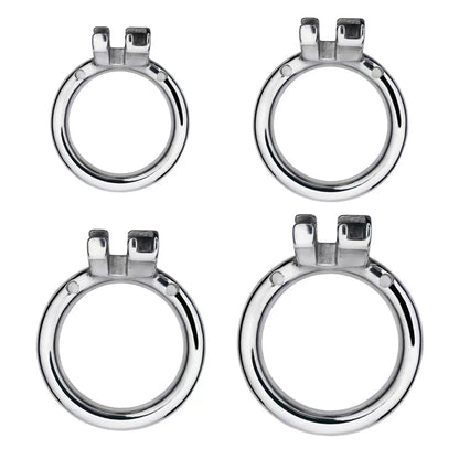 Stainless Steel Chastity Cage Device Penis Rings Bondage Belt Cock CB Lock BDSM Sex Toys for Man Gay Adult Products Accessories