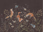 custom Animal floral American wallpaper for children's room Nordic boys and girls bedroom warm Milu deer wall paper wall cloth