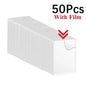 1/25/50Pcs Transparent Korean Kpop Card Sleeve with Protective Film Clear Card Holder Idol Photo Game Card Holders Cover 35PT