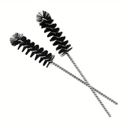 5pc Car Cleaning Tools Engine Maintenance Intake Valve Cylinder Carbon Removal Brush Cleaning Brush Inspection Tool Car Wash Kit