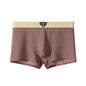 1/3PCS Men's Cool Ice Silk Boxers Shorts Summer Satin-like Solid Underpants Skin Friendly Breathable Mesh Crotch Male Underwear