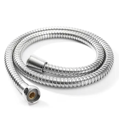Gold 1.5/2 Meters G1/2 Inch High Quality Flexible Shower Hose Stainless Steel Chrome Bathroom Water Head Shower Extension Pipe