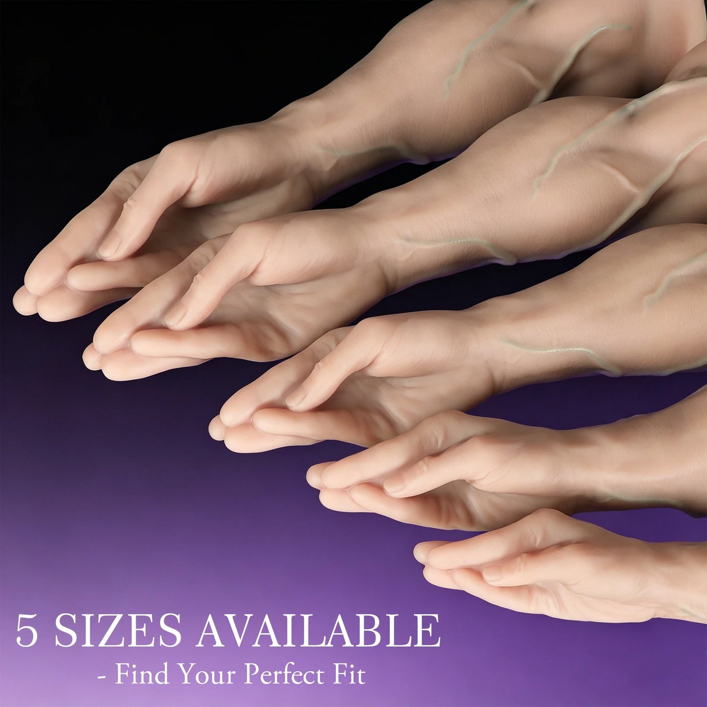 5 Sizes Huge Anal Plug Thick Arm Buttplug Silicone Suction Cup Veins Texture Palm Dildo Adult Sex Toy For Women Gay Masturbation
