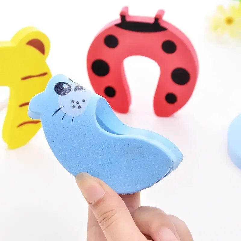2/5pcs/Set Door Stopper DoorknobWall Protection Children Door Stopper Holder Shockproof Door Crash Pad Children Finger Protecter