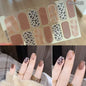 1PC Gel Nail Sticker Patch Slider Flower Gradient Color Back Glue Full Cover Waterproof Gel Nail Sticker UV Lamp Curing Manicur