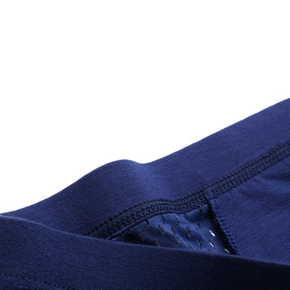 8pcs/set Men's Panties Ice Silk Mesh Men Underwear Breathable Men's Underpant Fashion Panties Male Solid Color Boxer Shorts