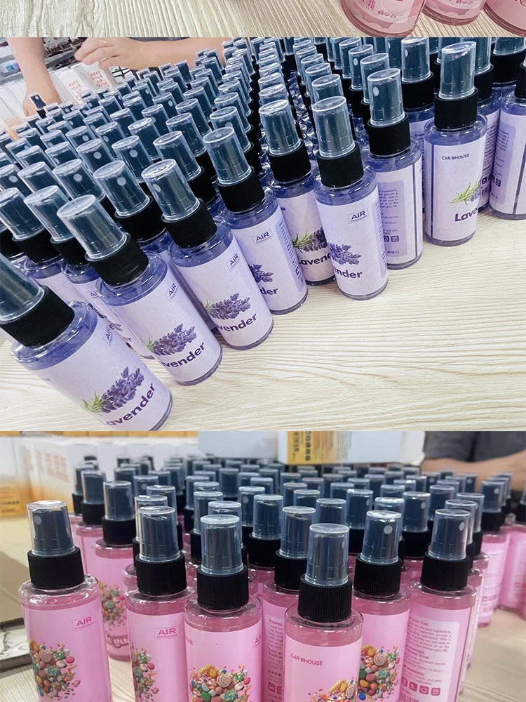 This Is a 100ML Spray Bottle of Car Air Freshener That Doubles As a Fragrance for Both Vehicles And Living Spaces. It Effectivel