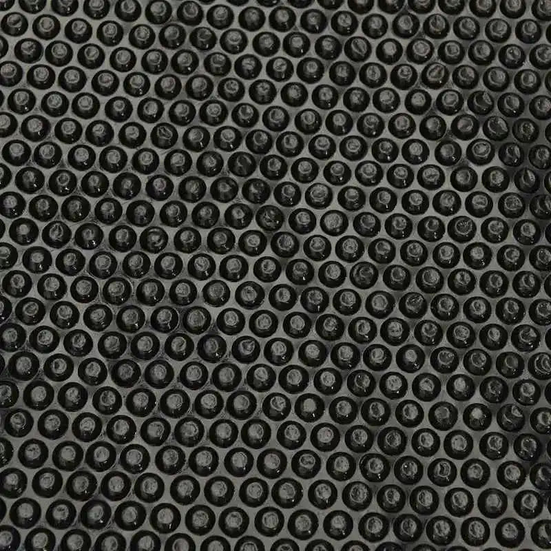 300CM Round Black PE Solar Pool Cover 110 Microns Bubble Heat Retaining Swimming Pool Cover Reduce Water Evaporation Outdoor Pool Thermal Blanket