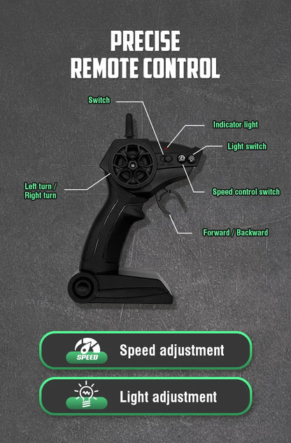 4WD RC Car Remote Control Cars 2.4G Radio High Speed Drift Racing High Speed Truck RTR Vehicle Toy Gift for Kids Children
