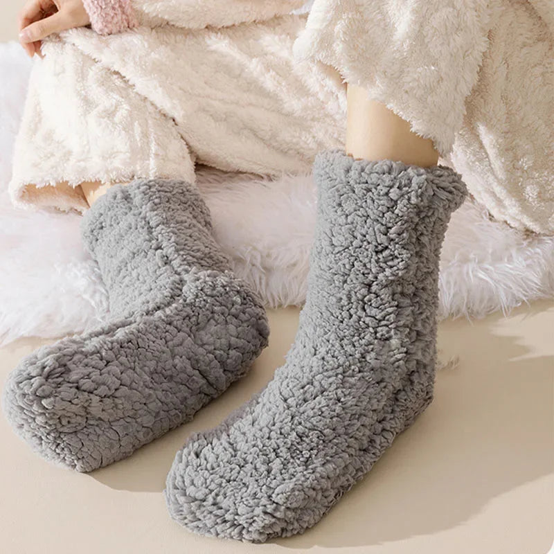 Thickened Socks for Men Warm Cozy Solid Comfortable Breathable Floor Sock Fashionable Soft Lightweight High Quality Sleeping Sox