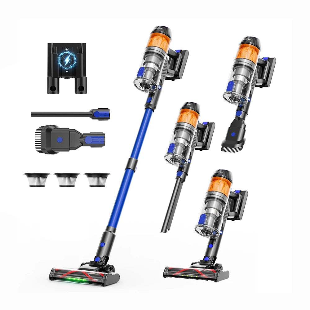 COTIAR R11 500W 50000PA Power Handheld Cordless Wireless Vacuum Cleaner for Home Appliance 1.2L Dust Cup Removable Battery