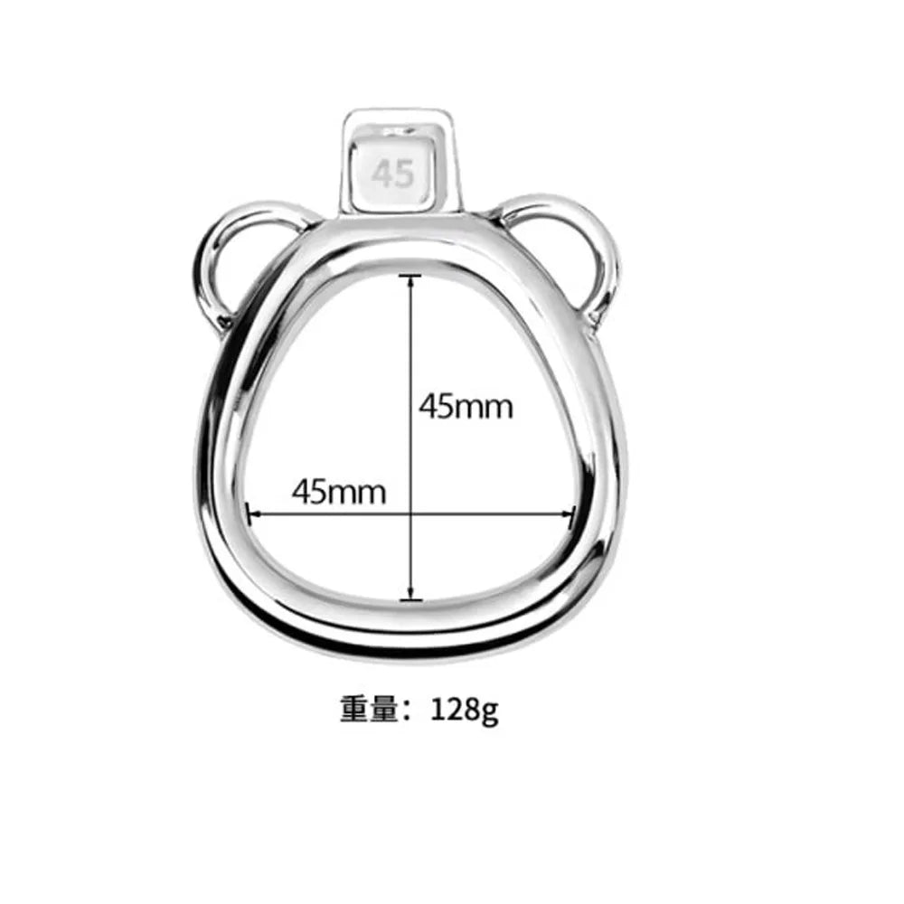 Stainless Steel Chastity Cage Device Penis Rings Bondage Belt Cock CB Lock BDSM Sex Toys for Man Gay Adult Products Accessories