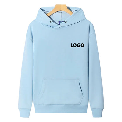 Customized 60% Cotton Hoodie Men Fashion Long Sleeve Sweatshirts Women Personality Printed Streetwear Hoody Pullovers Sudaderas