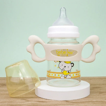 Classic Feeding Bottle Handles Soft Compatible Silicone Baby Nursing Bottles Handles Easy to Carry Handles for Hegen Bottle Size