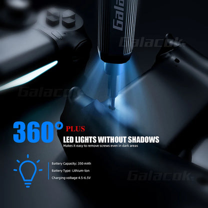 68 IN 1 Precision Electric Screwdriver Set 5 Levels Adjustable Comes Fill Light Professional Mobile Phone IPad Repair Tool