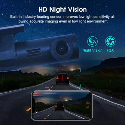 1080P wifi USB MINI Coche Inteligente Conectado a Alimentar DVR Dash Cámara Grabadora De Vídeo De Visión Nocturna