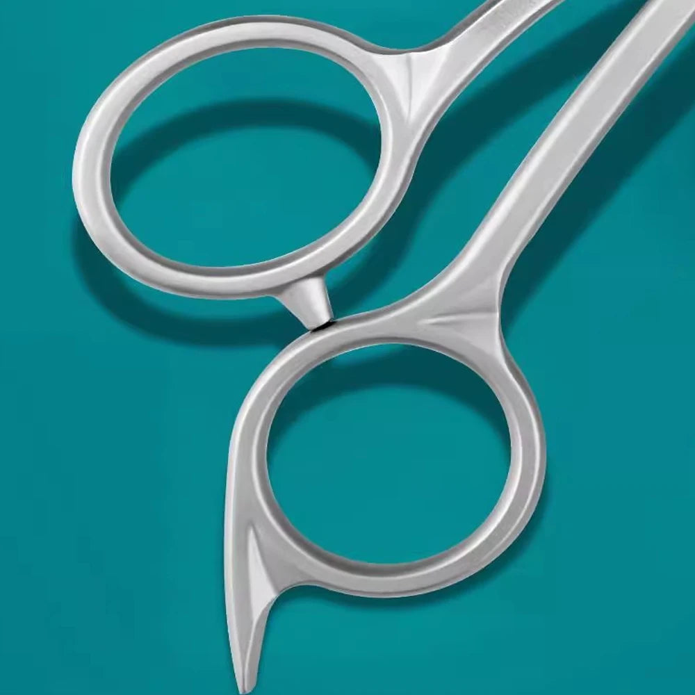 1Pc Stainless Steel Eyebrow Trimmer Scissors Precision Grooming Tool for Men & Women Effortless Knife Hair Removal Shaver Tool