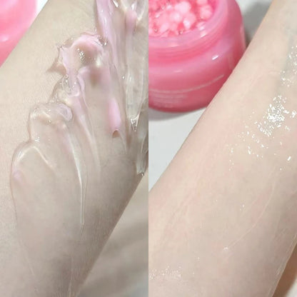 Korean PDRN Pink Collagen Capsule Cream with Niacinamide Cream for Uneven Skin Tone Lightweight Face Moisturizer Non Greasy care