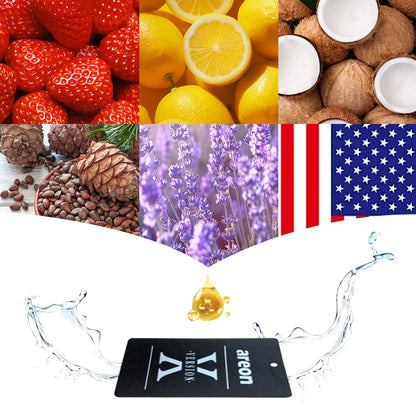 Our High-Quality [Shape X] car air fresheners, which can be used as decorations for car rearview mirrors, are available in sets