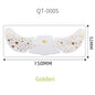1pc Hot Stamping Freckles Makeup Sticker Metallic Radiation Golden Silver  Fake Freckles Temporary Tattoo Stickers Face Makeup