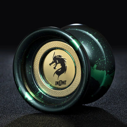 Yoyo Professional Magic Metal Yoyo With 10 Ball Bearing Alloy Aluminum High Speed Unresponsive Yoyo Classic Toys For Kids