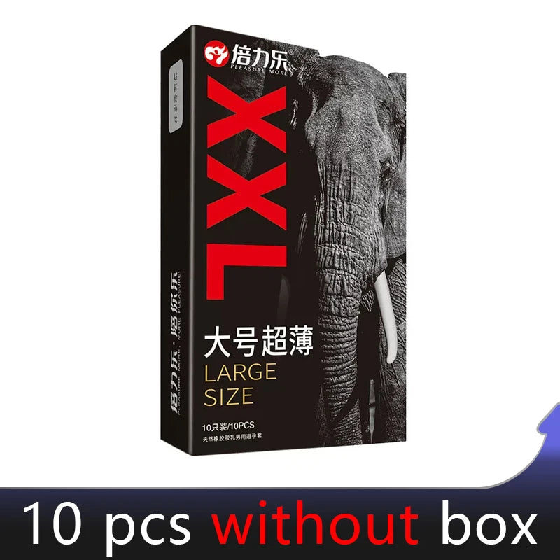 58mm Etra Large Size Ultra Thin Condoms For Men XXXL Size More Lubricant Thick Condom For Big Dick Penis Sleeve Sex Toys Tools