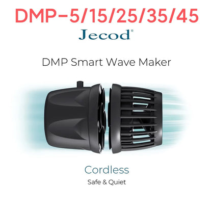 Jecod Jebao Dmp-5/15/25/35/45 New Smart Bluetooth App Control Cordless Aquarium Wavemaker Pump Freshwater Saltwater Fish Tank