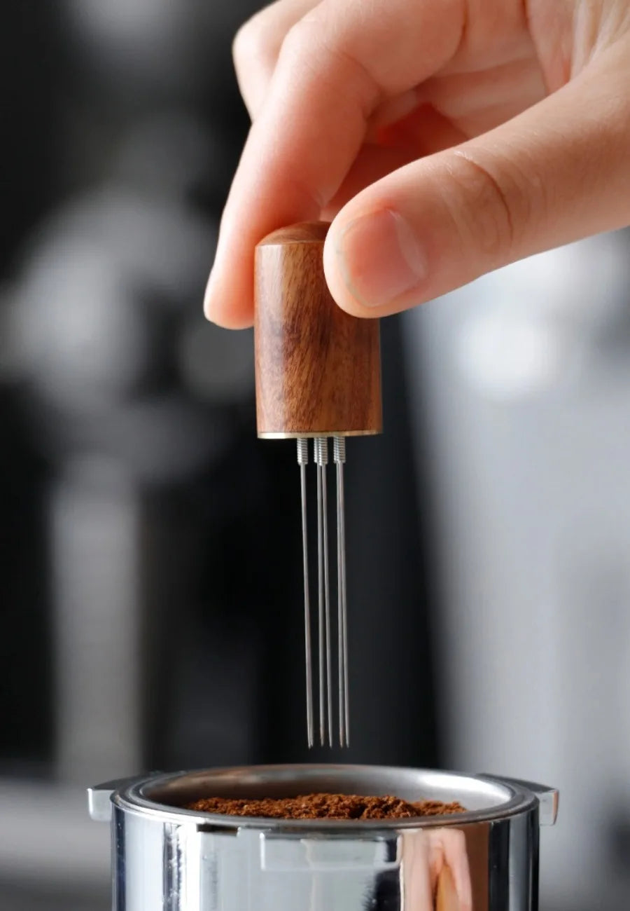 Needle Distributor Stainless Steel Coffee Tamper Espresso Mixers Dispensers Levelers WDT Tools Cafe Stirrers Barista Accessories