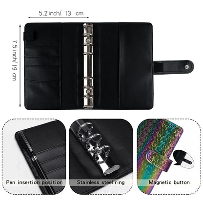 NEW A6 Money Budget Planner Binder With Zipper Envelopes, Cash Envelopes For Budgeting, Money Organizer For A6 Cash Budget Binde