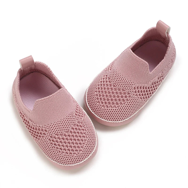 HAIZHIW 0-18M Baptism Newborn Baby Prewalker Girls Boys Casual Shoes Leather Non-Slip Soft-Sole Infant Toddler First Walkers