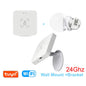 Tuya Zigbee/WiFi Smart Human Presence Sensor 24Ghz MmWave Radar Detection Luminance/Distance Support Home Assistant