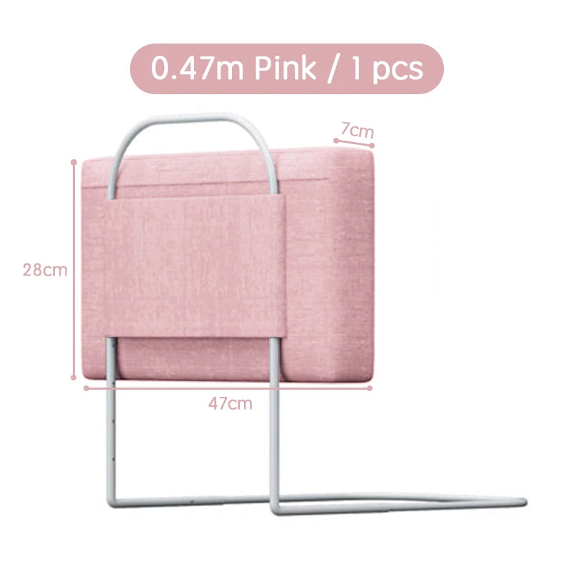 PANGDUBE 1pc 47cm Baby Bed Rail Child Bed Barrier for Kids Bed Fence Railing for Children's Bed Protection Kids Safety Railings